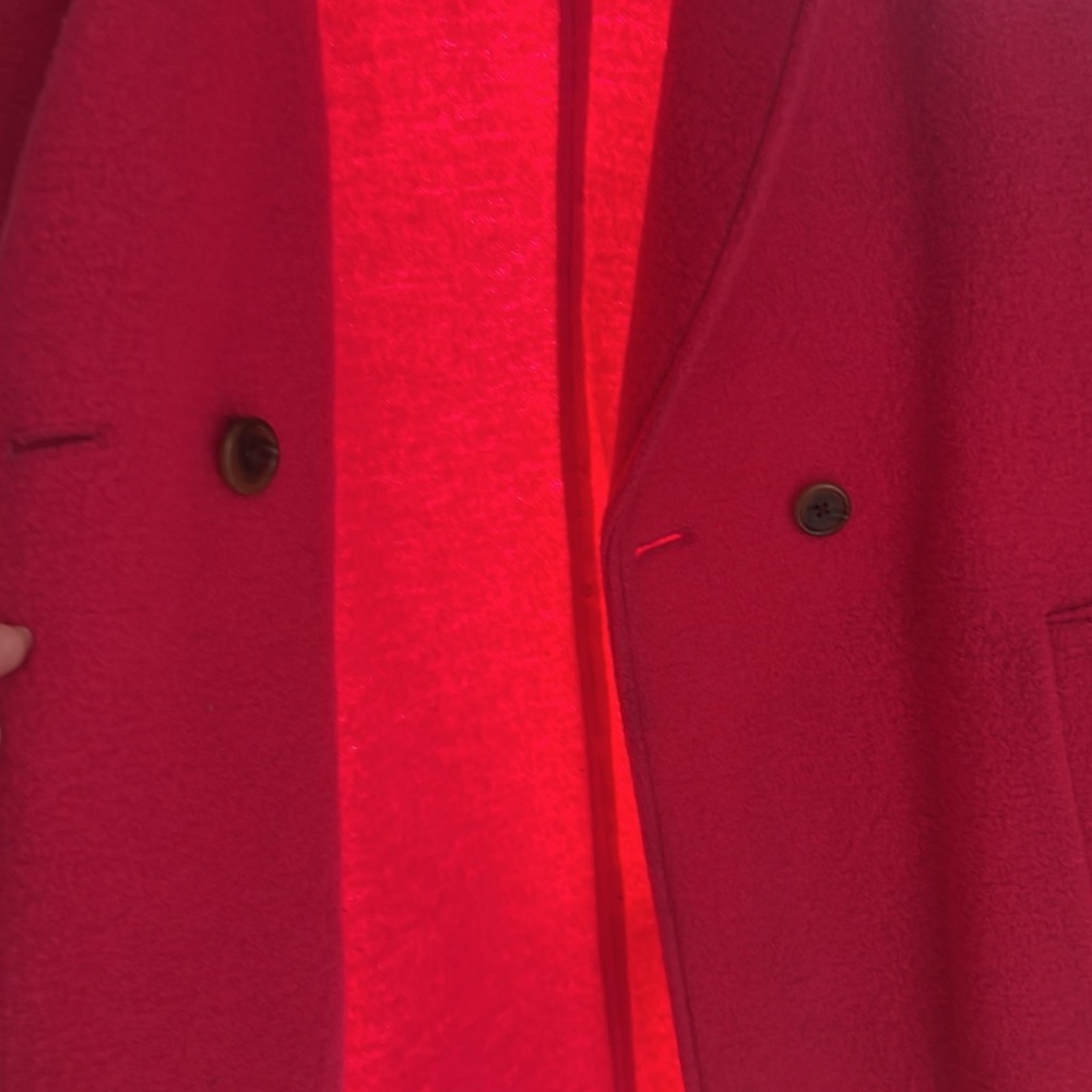 JCrew Wool Boiled Wool Coat - Picture 6 of 7